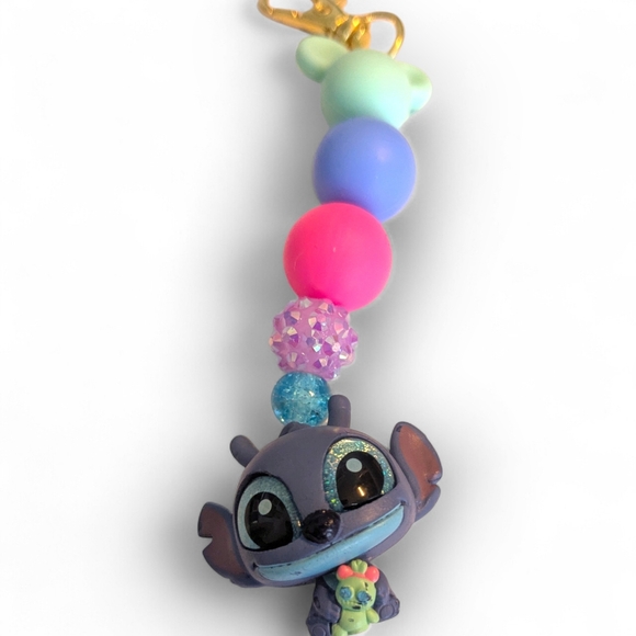 Handmade Stitch Bag Charm/ Keychain - Picture 3 of 4